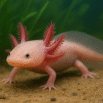 A close-up image showing natural animal regeneration, featuring a juvenile lizard with a newly grown tail and a starfish regenerating an arm on a sandy background, symbolizing the process of healing and regrowth in animals.