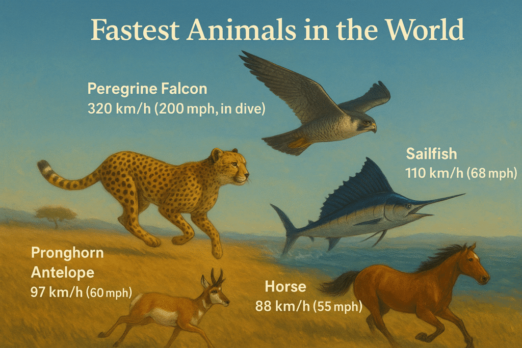 Fastest Animals in the World
