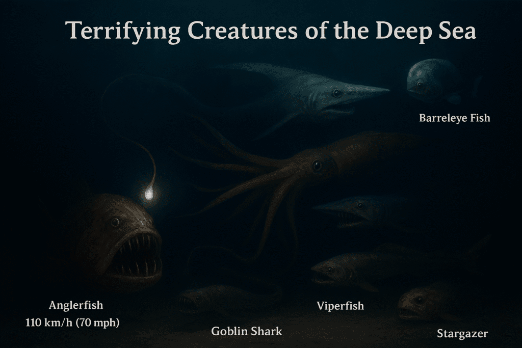 Terrifying Deep Sea Creatures You Won’t Believe Exist