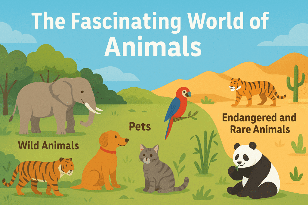 The Fascinating World of Animals: Facts, Habitats, and Conservation